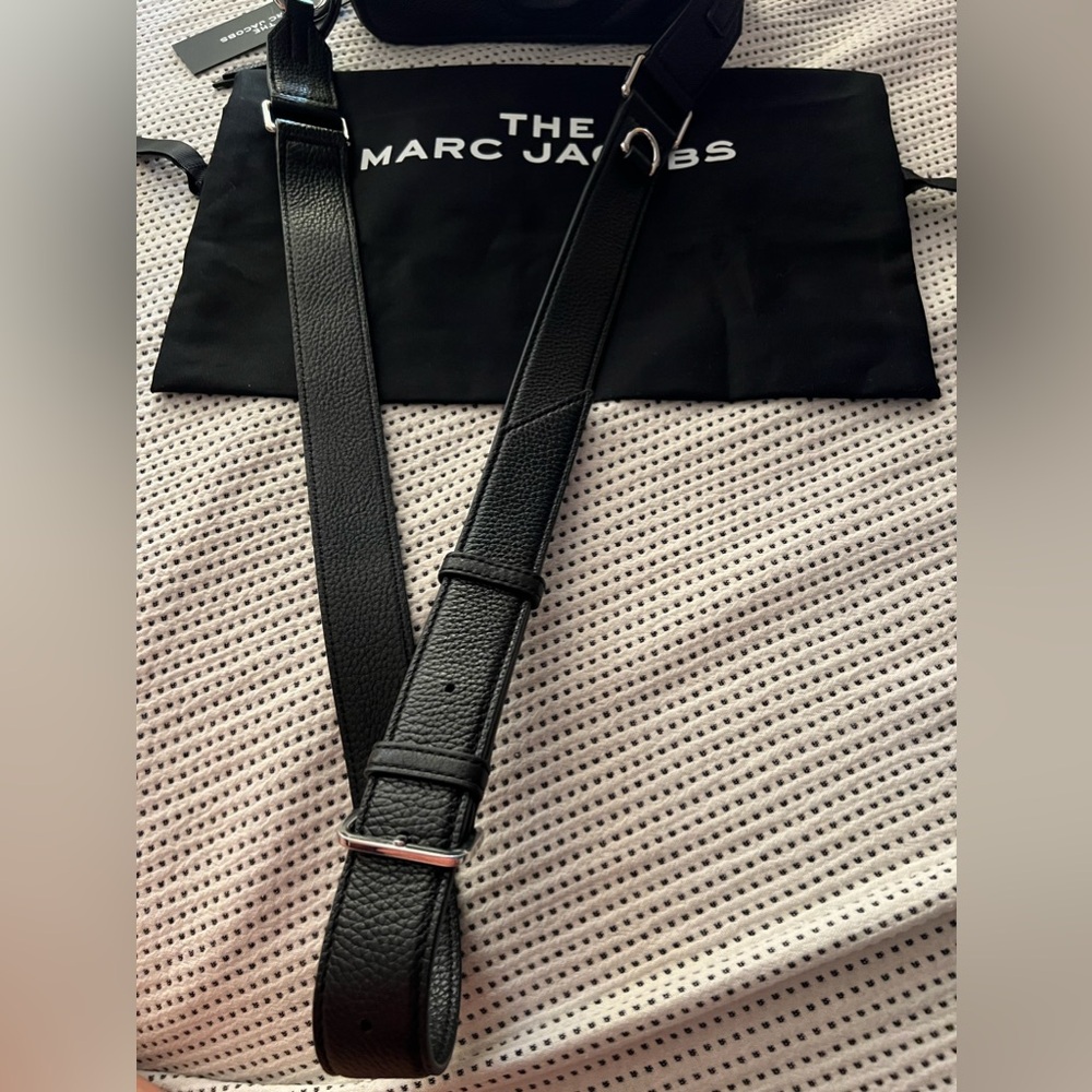 ✨SOLD✨ Marc Jacobs The Moto Shot 21 Black Camera Crossbody Bag Purse Handbag - Picture 10 of 10